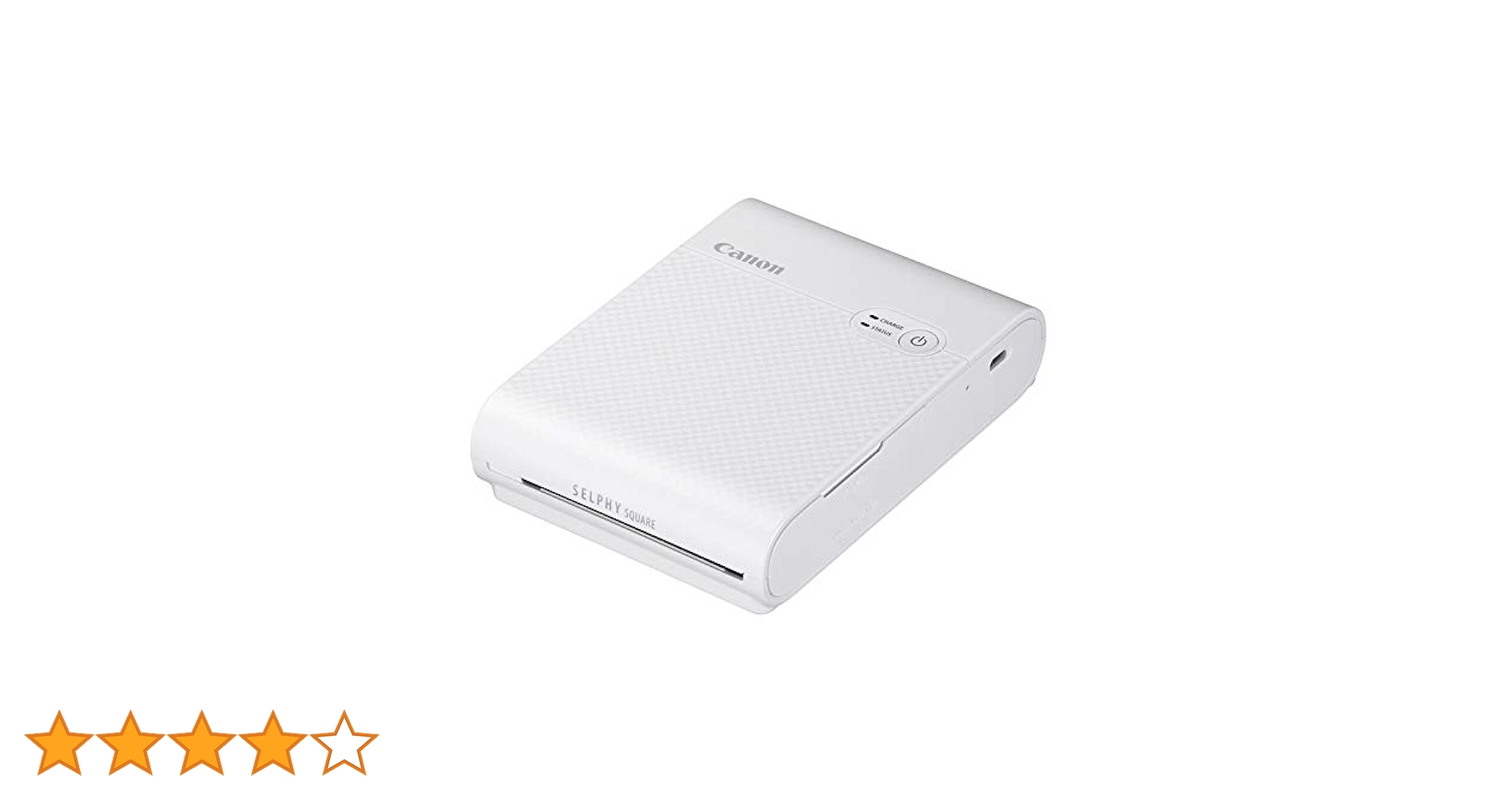 Canon セルフィー スクエア QX10WH 本体のみ キヤノン フォトプリンター SELPHY SQUARE QX10 ホワイト＆ 用紙
